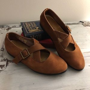 Nature Trek Leather Mary Janes